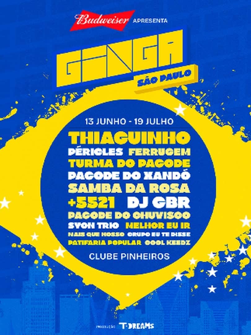 Poster do evento Ginga SP