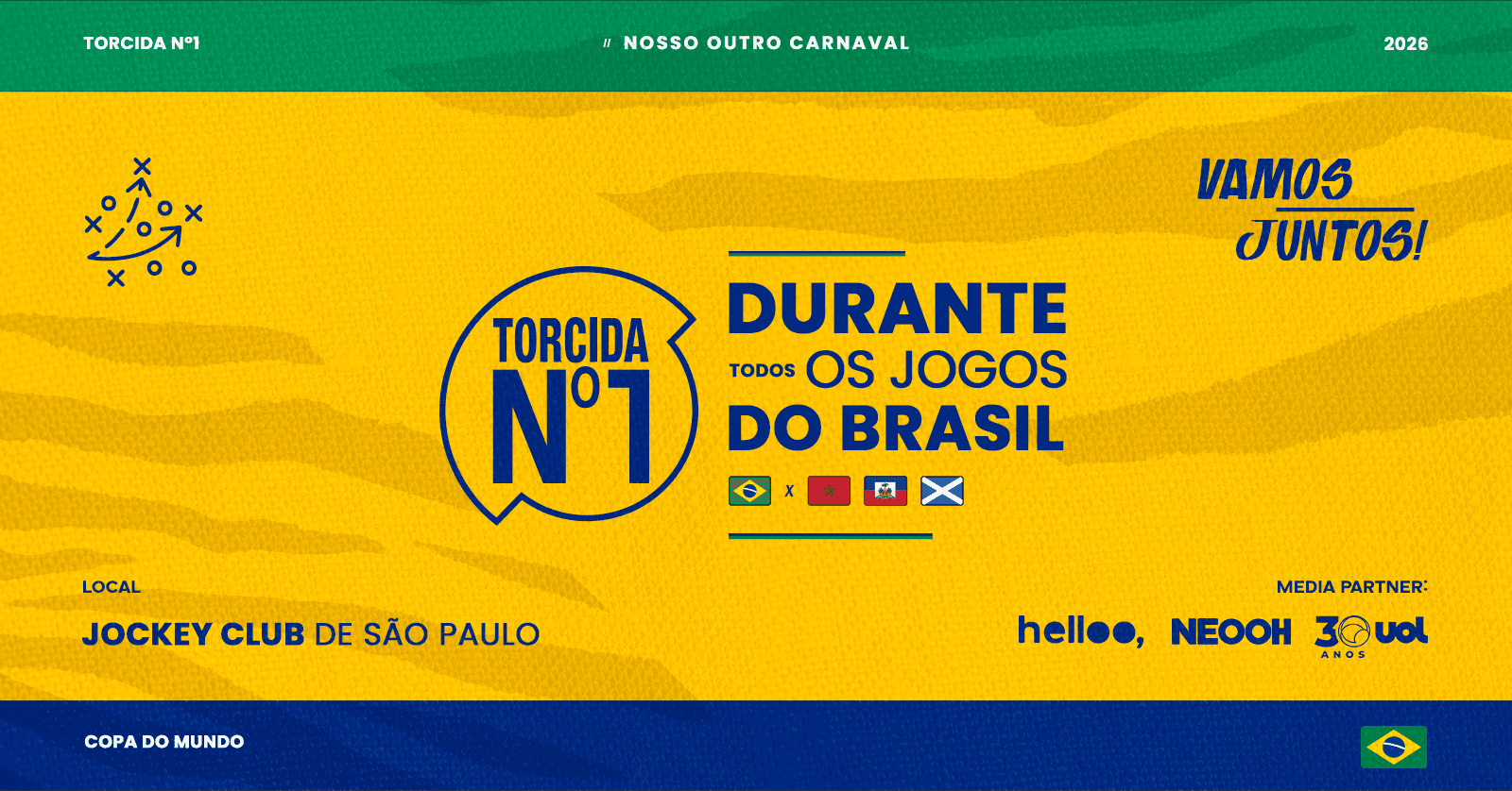 Poster do evento Torcida Nº1