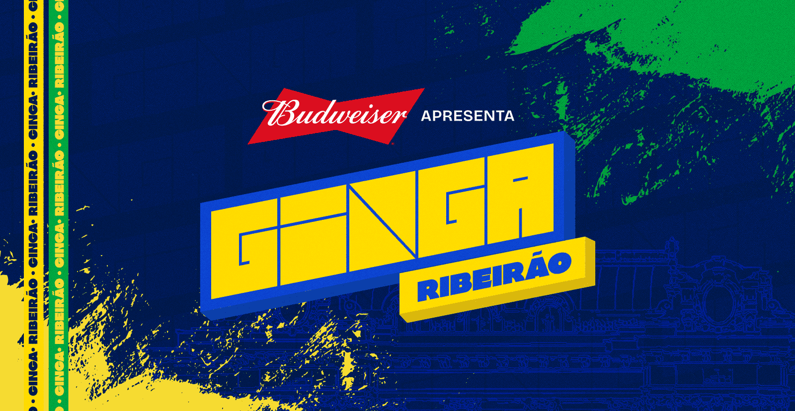 Poster do evento Ginga Ribeirão Preto em Alcans Hall, Ribeirão Preto, SP