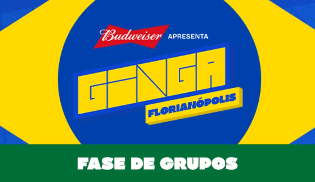 Poster do evento Ginga Floripa em Shopping Vila Romana, Florianópolis, SC