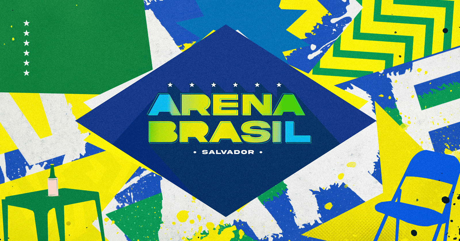 Poster do evento ARENA BRASIL em Centro de Convenções Salvador, Salvador, BA