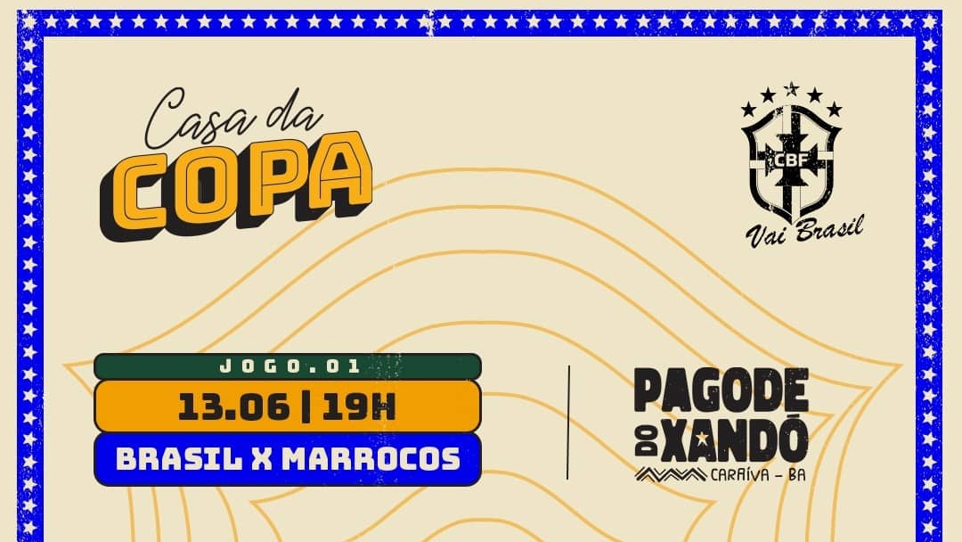 Poster do evento CASA DA COPA em Espaço 356, Belo Horizonte, MG